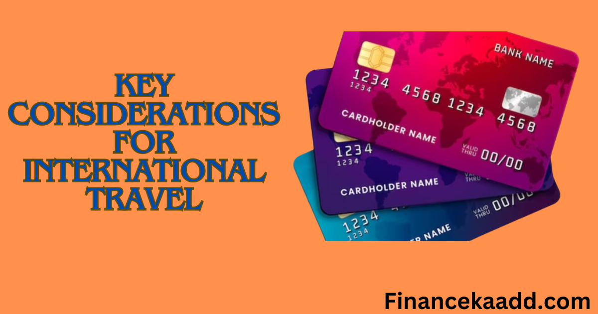 Best Credit Cards for International Travel of January 2024