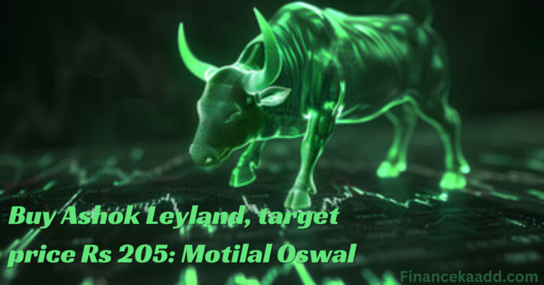 Buy Ashok Leyland, target price Rs 205: Motilal Oswal